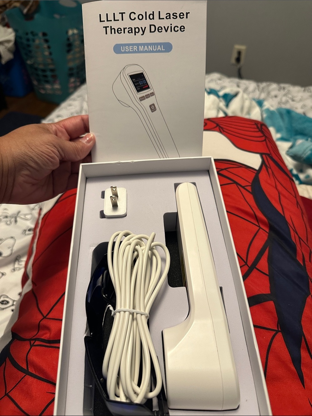 White Pain Relief Therapy Device